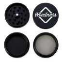 4-Piece Black Metal Grinder Set