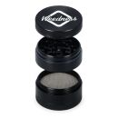 Black 2-Piece Metal Grinder in 4-Piece Set