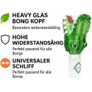 Crocodile 4-Piece Glass Bong Bowl Set with 14.5 mm Joint