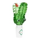 Bong Glas Kopf 14,5 mm Schliff Krokodil 3-teiliges Set
