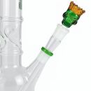 Bong Glas Kopf 14,5 mm Schliff Kopf mit Krone 4-teiliges Set