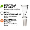 Glass Bowl 18.8 mm Joint Tulip 3-Piece Set