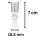 18.8 mm Joint Glass Bong Head Bigboody 4-Piece Set