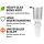 18.8 mm Joint Glass Bong Head Bigboody 4-Piece Set
