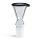 Bong Glas Kopf 18,8 mm mit schwarzem Rand 3-teiliges Set