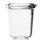 Bong Glas Kopf 14,5 mm Schliff Zylindi 3-teiliges Set