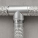 T-Piece 400 mm Metal – Ventilation T-Connector