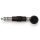 Wood-Metal Pipe 10 cm in Black - 5-Piece Hybrid Pipe Set