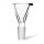 Bong-Glas-Kopf 18,8 mm Schliff Heavy S 4-teiliges Set