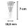 18.8 mm Joint Glass Bowl Set - 3-Piece Ring Design