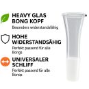18.8 mm Joint Glass Bowl Funnel - 3-Piece Set