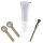 18.8 mm Joint Glass Bowl Funnel - 3-Piece Set