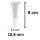 18.8 mm Joint Glass Bowl Funnel - 3-Piece Set