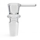 4-Piece Glass Bong Bowl Set with 14.5mm Joint and Handle