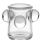 Bong Glas Kopf 14,5 mm Schliff Noppen