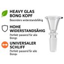 Glass Bowl 14.5 mm Joint Funnel Big 3-Piece Set