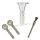 Glass Bowl 14.5 mm Joint Funnel Big 3-Piece Set