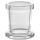 Bong Glas Kopf 14,5 mm Schliff Zylinder Heavy 4-teiliges Set