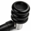Metall-Gandalf-Pfeife Schwarz 20 cm 4-teiliges Set – Lange Metallpfeife Set