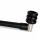Metall-Gandalf-Pfeife Schwarz 20 cm 4-teiliges Set – Lange Metallpfeife Set