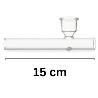 Glas-Pfeife Kawumm 15 cm – Glaspfeife Kompakt