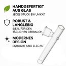 Glas-Pfeife Kawumm 15 cm – Glaspfeife Kompakt