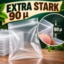 100 Extra Thick 7 x 10 cm Bags – Odor-Proof Strong Pouches 90 µ