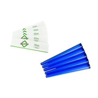 Joint envelopes blue + paper