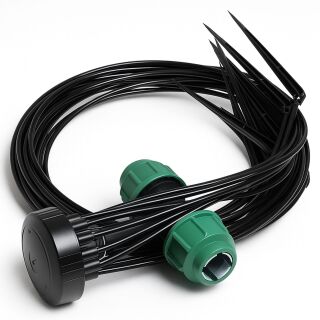 Drip Irrigation Set with 24 Emitters - Drip Distributor for Efficient Watering