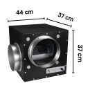 Grow Exhaust Insulated Extraction Box 550 m³/h – Soundproof Exhaust Box