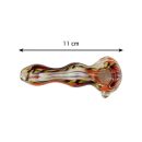Tricolor Glass Pipe