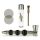 Novelty Metal Pipe 10 cm 4-Piece Set