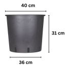 Round pot 35 liters