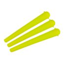3 x Joint-Hülle Neon Yellow