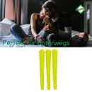 3 x Joint sleeves Neon Yellow