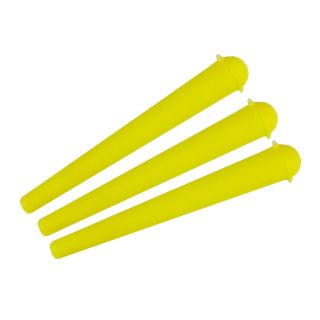 3 x Joint-Hülle Dark Yellow