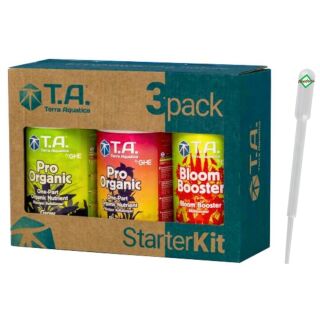 T.A. Fertilizer Tripack Organic – Organic Fertilizer Starter Set
