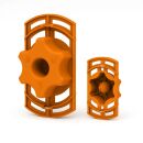 Secret Jardin Kabel Flange 70 mm mit Double Socks – Kabeldurchführung Growbox