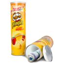 Geheimversteck Pringels Gelb