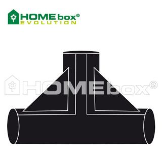 Homebox Spare Parts T Stück Verbinder 22 mm 2 Stück