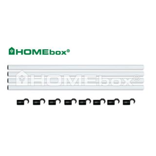 Homebox Stangen Set 120 Fixture Poles 22 mm
