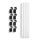 Homebox Stangen Set 80 cm Fixture Poles 16 mm – Growbox Zubehör Stangen