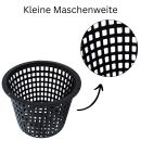 Gitternetztopf 8 cm – Hydroponik Gittertopf