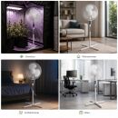 Airontek Oscillating Stand Fan 45 Watts 3-Speed –...