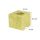 rock wool cubes 10 x 10 x 6.5 cm with small hole 216 pcs.