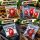 100 x Che Red Design Zip Bags 5 x 7 cm - Resealable Plastic Pouches