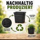 Blumentopf ECKIG 3 Liter 15x15x23 cm – Eckiger Pflanztopf Grow