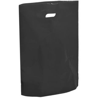 Black carrier bag 50 x 45 cm 500 pieces