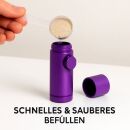 Aluminium Dosierer Lila – Portionierer Aluminium