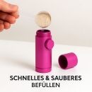 Aluminum Pink Portion Control Dispenser